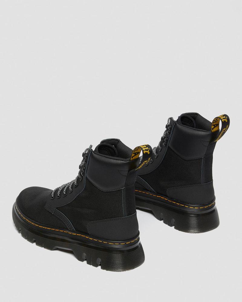 Black Men's Dr Martens Tarik Utility Ankle Boots | CA 450TCE